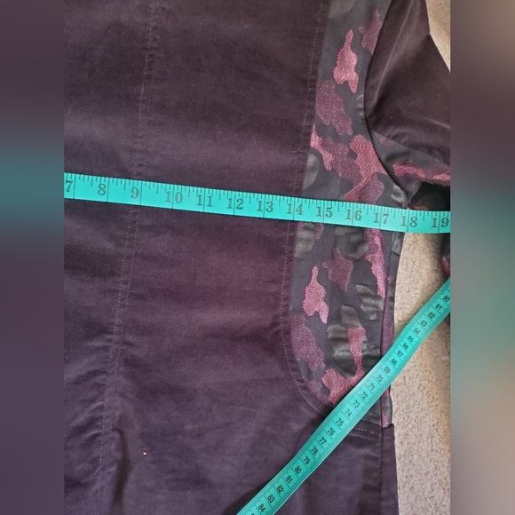 ANGELS  NEVER DIE sweater jacket. Size 1-seems bigger, see measurements - Picture 13 of 14